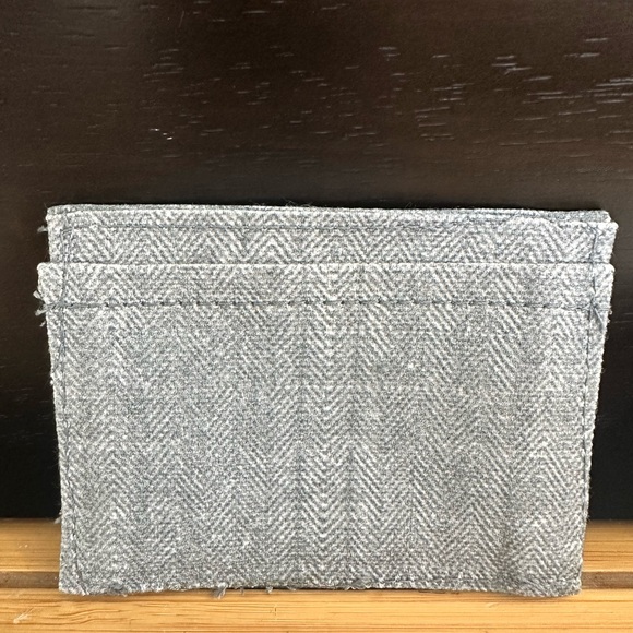 To the Market Classic Slim Wallet canvas cardholder 2 pattern organic cotton NWT - Picture 4 of 11